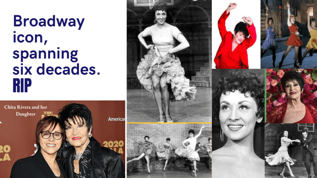 Chita Rivera, Broadway'