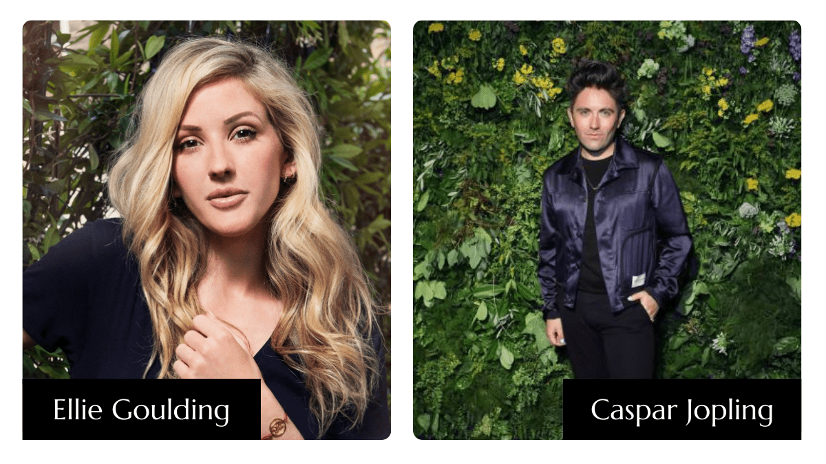 Ellie Goulding, Caspar Jopling, Ellie Goulding and Caspar Jopling