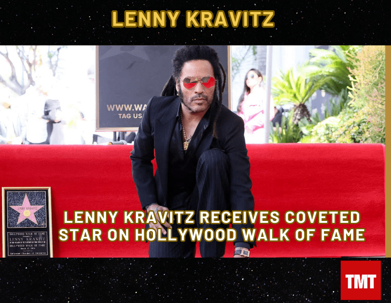 Lenny Kravitz Receives Coveted Star on Hollywood Walk of Fame: A Rock Legend’s Journey Immortalized