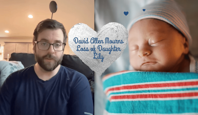 TikTok Star, David Allen Mourns Tragic Loss of His 5 Weeks Old Daughter Lily