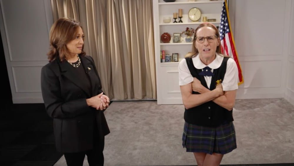 Kamala Harris Recruits Molly Shannon for Video, Trump Insults Tim Walz